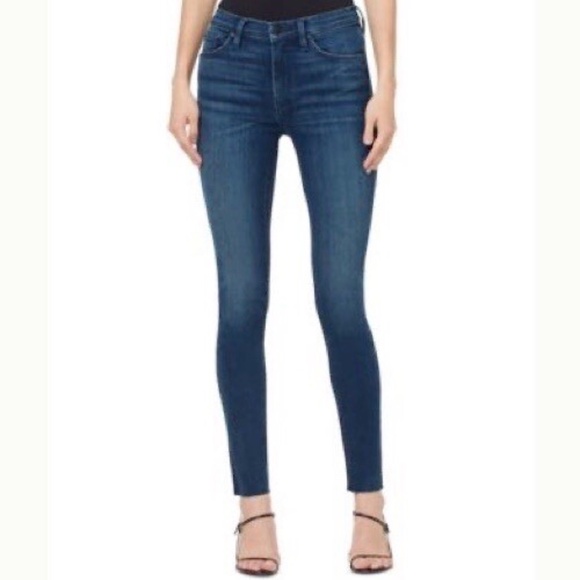 Hudson Jeans Barbara High Waist Super Skinny Ankle Eternal Blue - Picture 4 of 8